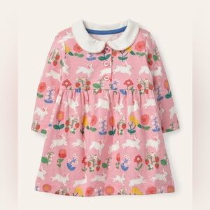 Baby Boden bunny dress 12-18 months